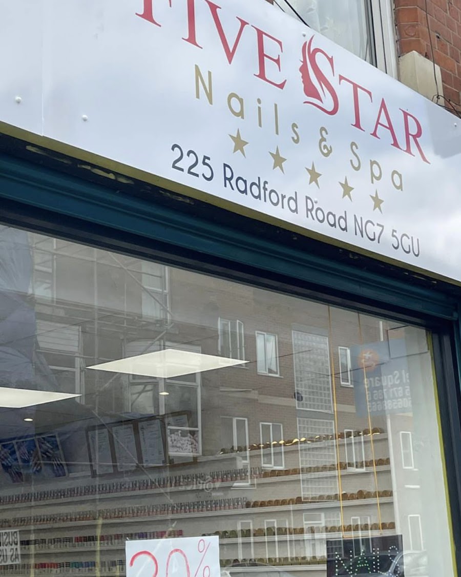 FIVE STAR Nails And Spa work